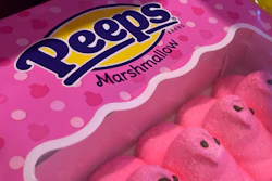 Marshmallow Peeps candy is on display at a store in Lafayette, Calif., on March 24, 2023.