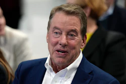 Ford Motor Co., executive chairman Bill Ford is seen during an announcement, Feb. 13, 2023, in Romulus, Mich.