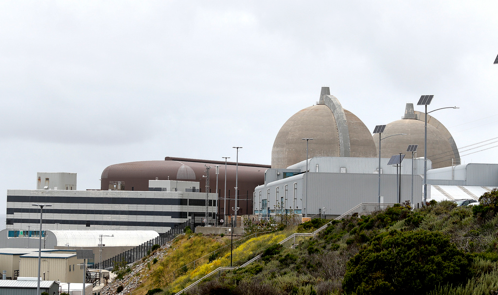 The Diablo Canyon Nuclear Power Plant Thursday, June 1, 2023, in Avila Beach, Calif. The power plant was scheduled to close by 2025. But the Legislature changed course in September 2022 and opened a path for the reactors to keep running. On Tuesday, Nov. 7, 2023, operator Pacific Gas & Electric asked federal regulators to extend the plant's operation while, supporters and critics clashed at a state hearing on Diablo Canyon's future.