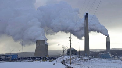 The Conemaugh Generation Station emits steam in New Florence, Pa., Feb. 6, 2007.