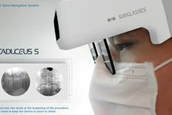Surglasses Caduceus S Augmented Reality Spinal Surgery Navigation System Requires
