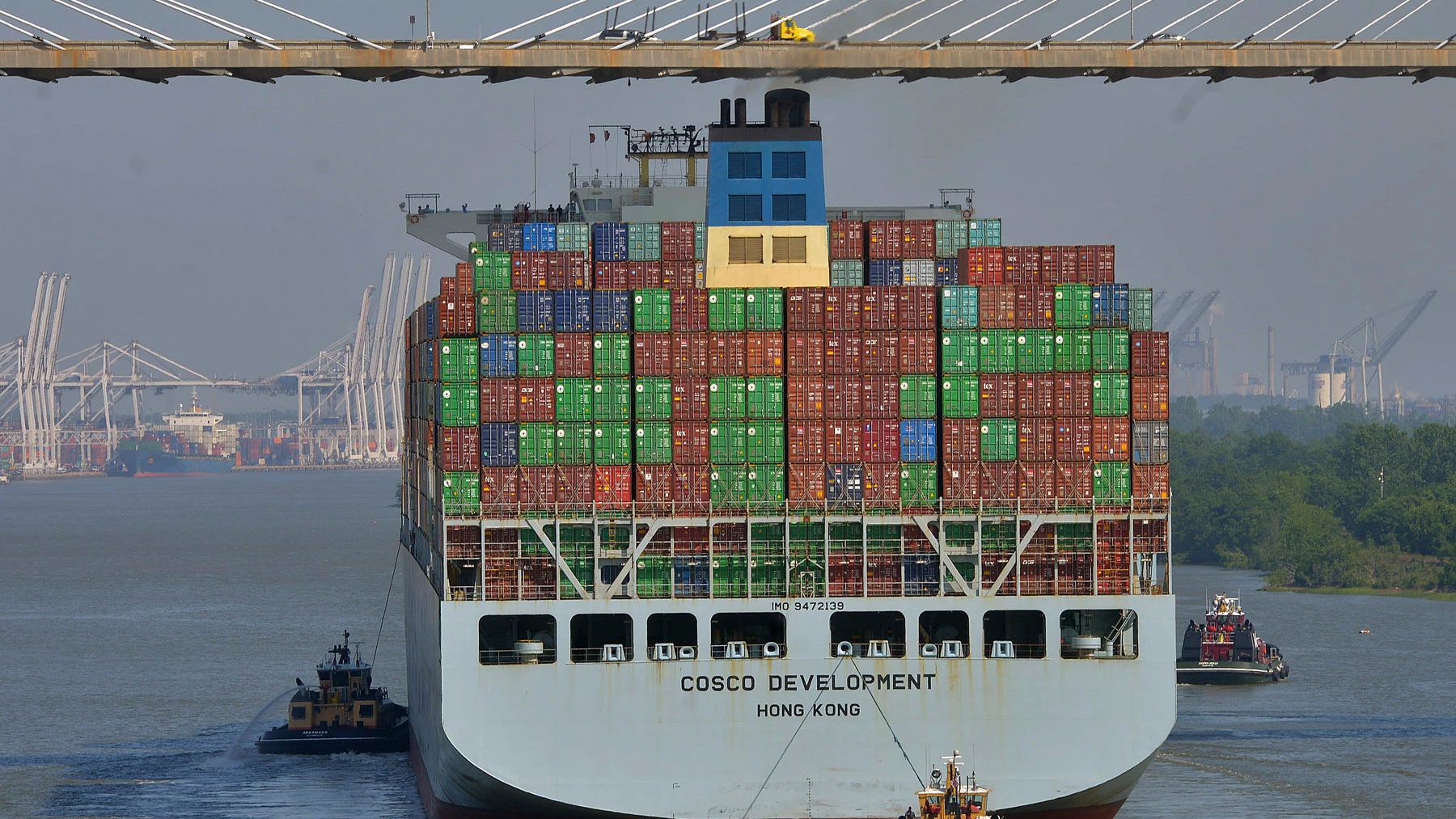 Georgia Agency Awards Contract to Raise Savannah Bridge to Accommodate Bigger Cargo Ships - Vimarsana News