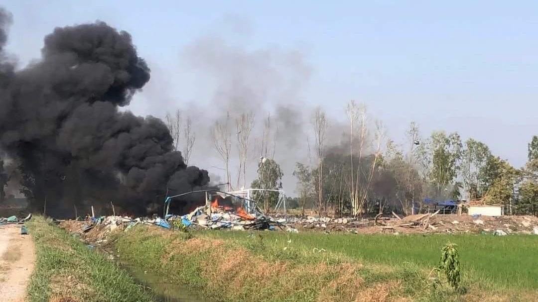 Explosion at Rural Fireworks Factory in Thailand - Vimarsana News