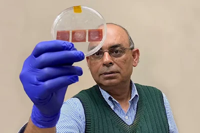Samples collected using CTF film.