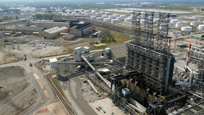 The BP Whiting refinery in East Chicago, Ind., stands on Sept. 21, 2017.