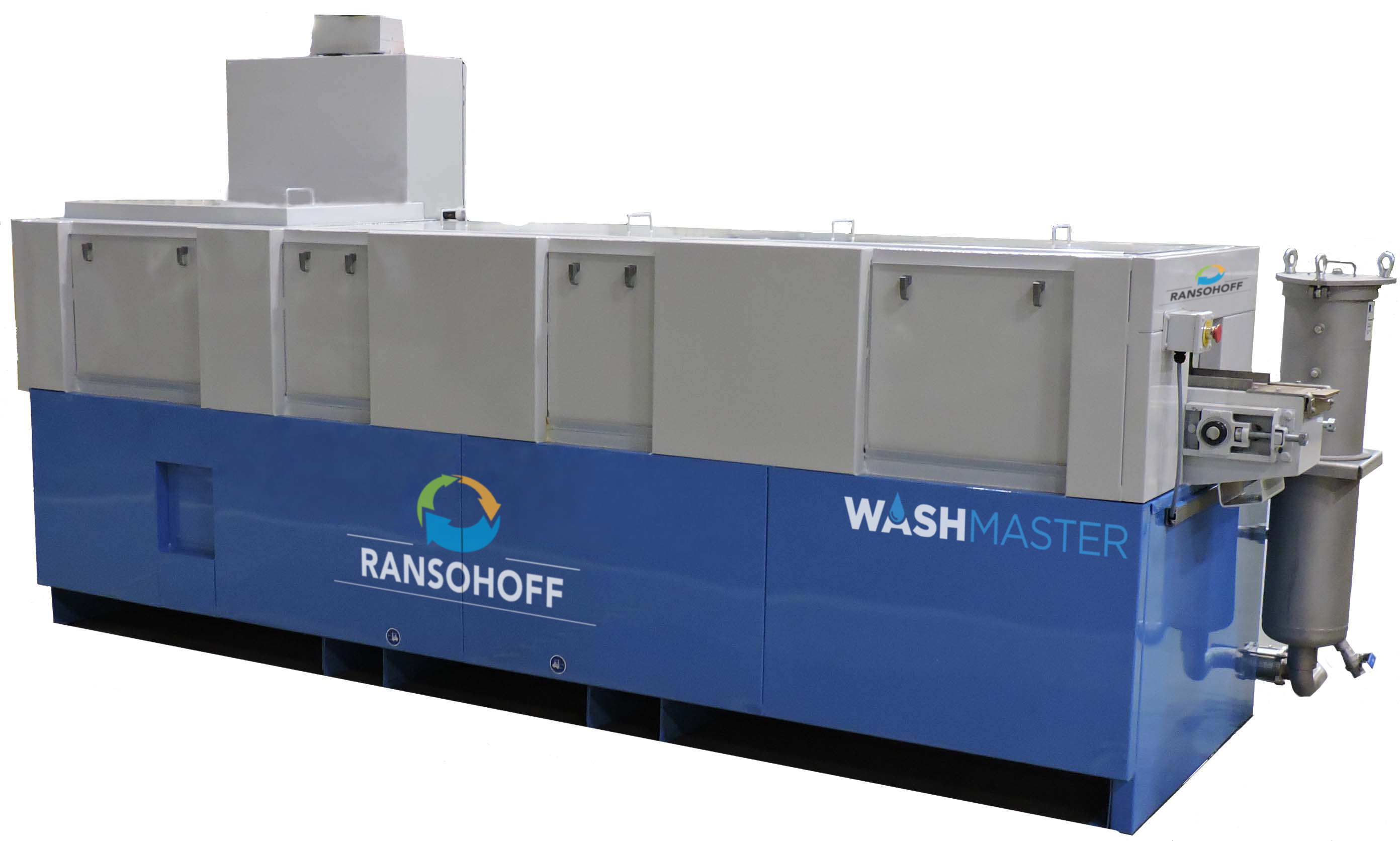The Washmaster MCW Mini Conveyor Washer from Ransohoff.