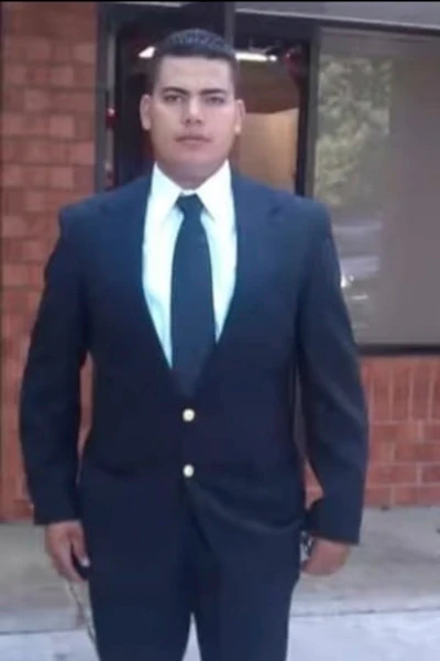 This 2018 photo courtesy of Martin Suazo Sandoval shows Maynor Yassir Suazo Sandoval after attending a religious service in Baltimore, Maryland. Maynor is one of the missing people who was part of a maintenance crew on the bridge in Baltimore that collapsed, according to his brother Martin.