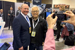 Berkshire Hathaway Vice Chairman Greg Abel poses for pictures with shareholders, May 3, 2024, Omaha, Neb.