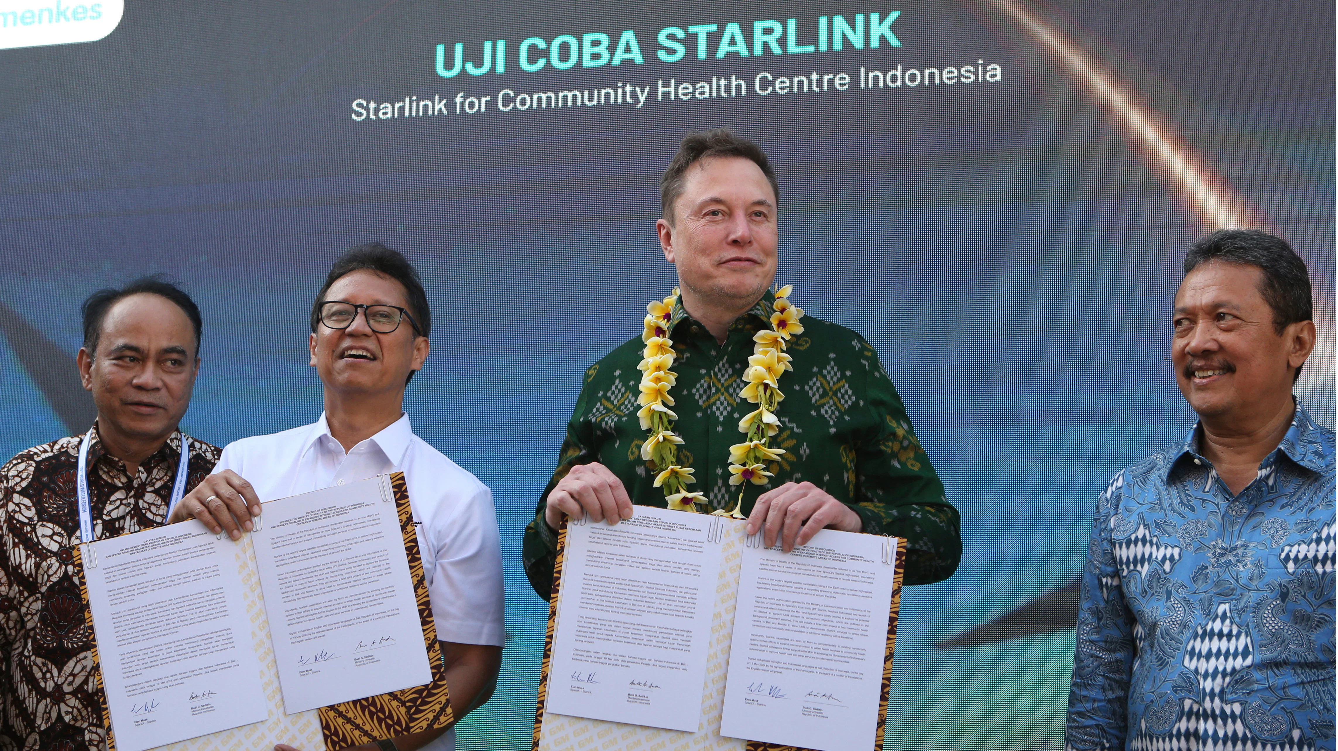 Elon Musk Launches Starlink in Indonesia - Vimarsana News