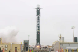 Alpha FLTA005 Static Fire at Firefly’s SLC-2 complex at the Vandenberg Space Force Base.
