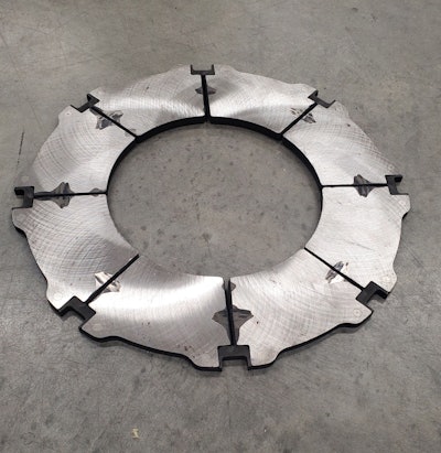 When brake rotors show signs of wear, precision grinding can remove a thin layer from the surface of the rotor to eliminate irregularities and restore the rotor to required specifications.