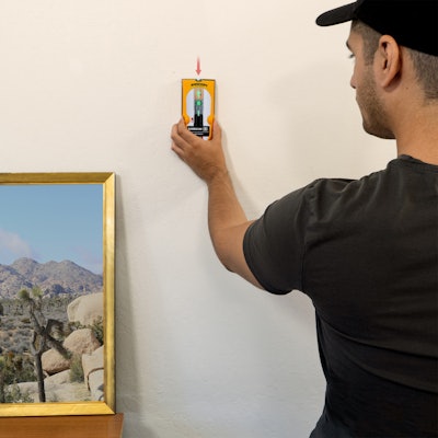 The Zircon SuperScan ID advanced stud finder can identify wood and metal studs and alert of live, unshielded AC wires and low-density objects without having to change modes.