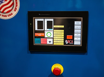 A PLC-based control system with user-friendly touchscreen interfaces like that from BCA Industries ensures seamless integration and communication among all component parts.