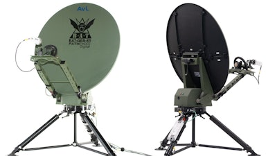 BAT-GBS-85 Global Broadcast Service TGRT terminal.