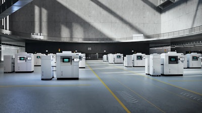 Factory of the future with various EOS M 290