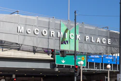 McCormick Place Convention Center, Chicago, Feb. 2024.