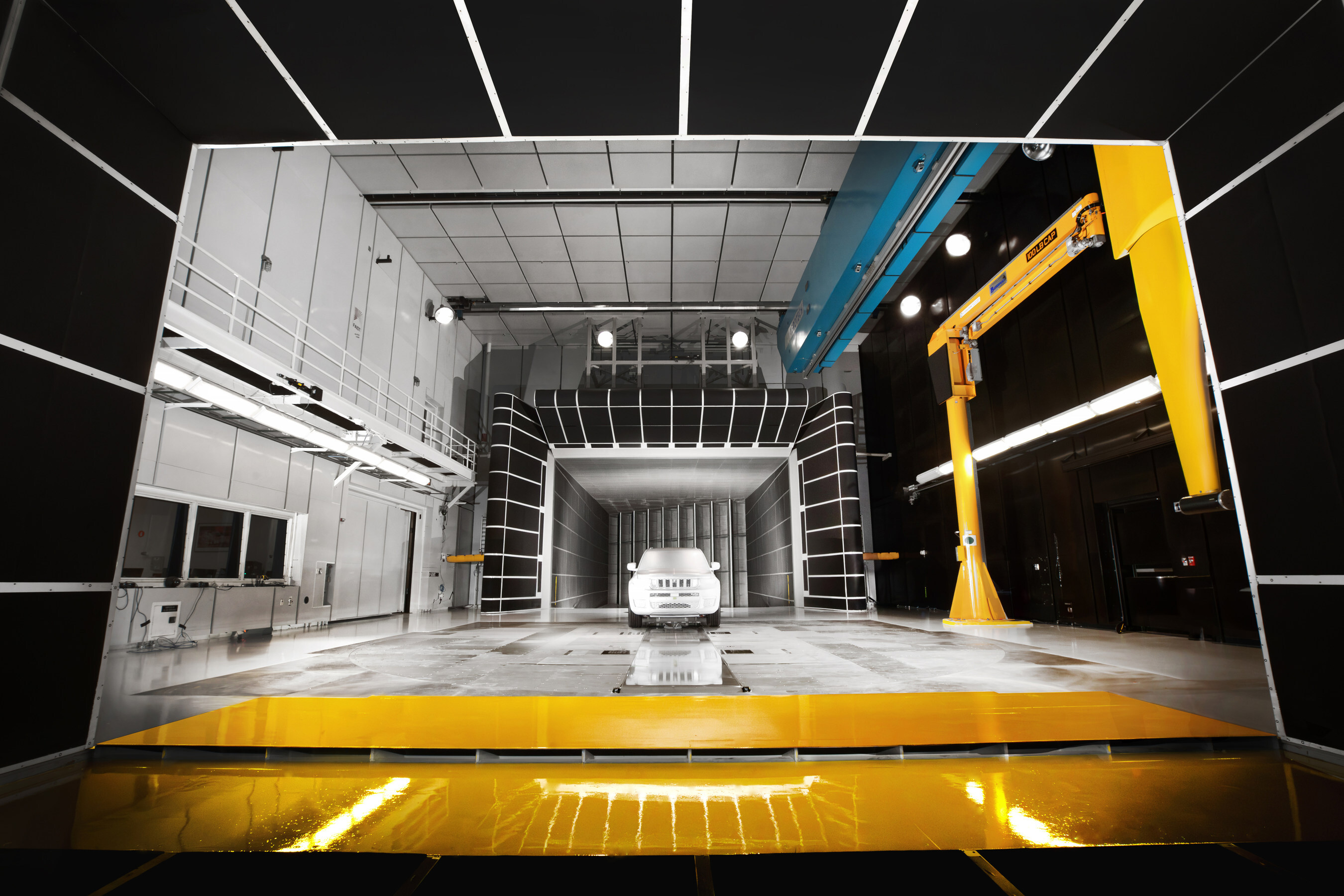 The Stellantis wind tunnel.