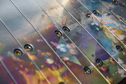 A fusion experiment ran so hot that the wall materials facing the plasma retained defects.