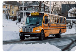 A Highland Electric Fleet School Bus.