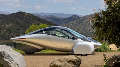 Aptera's flagship vehicle, also coined Aptera.