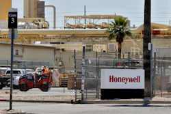 A Honeywell plant in Phoenix, April 4, 2020.