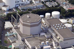 The No. 2 reactor building of the Tsuruga nuclear power plant is seen in Tsuruga, Fukui prefecture, on the Sea of Japan coast on July, 2024.