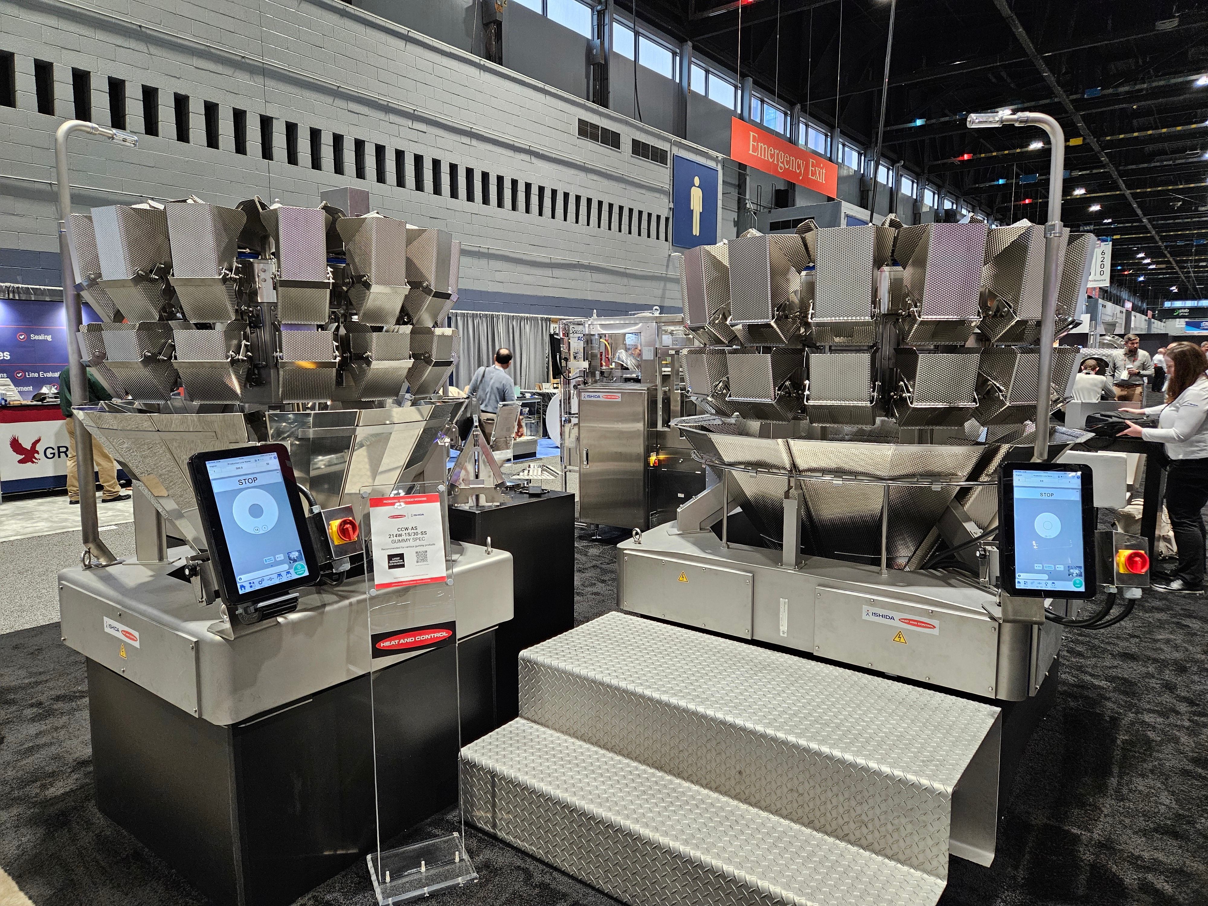 Heat and Control showcases the Ishida CCW-Advantage Series (AS) multi-head weigher at PACK EXPO 2024 in Chicago.