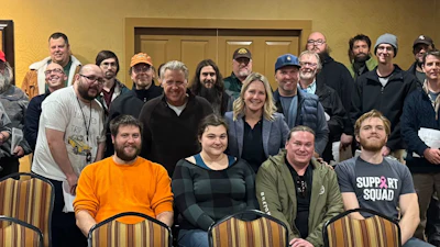 Waterbury Ben & Jerry’s members at the contract ratification vote.