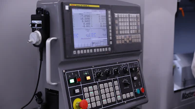 A machining system as provided by Mastercam.