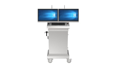 Biometric wearables pair with short-range wireless NFC technology in mobile workstations like ARISTA’s to expedite identification, authorized access and communication.