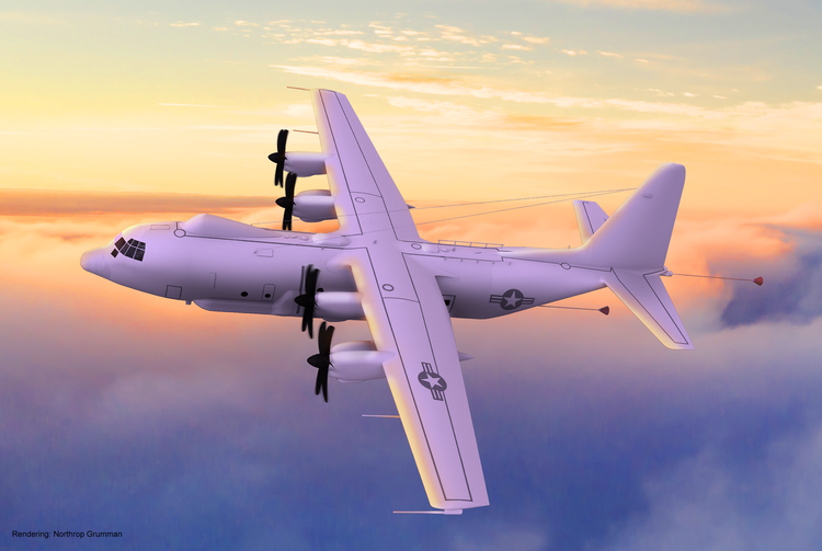The Northrop Grumman-led industry team will deliver the E-130J for the U.S. Navy&rsquo;s TACAMO mission.