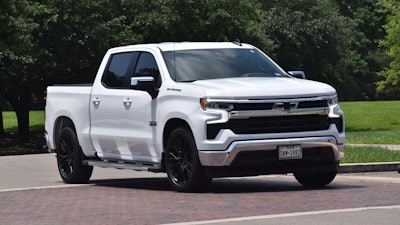 A 2024 Chevy Silverado in Houston, TX.
