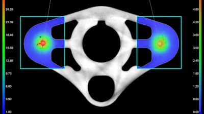 Advanced CT analysis software enables grey-value-based, shape-based, or machine-learning-based segmentation of 3D data. These defined regions of interest (ROIs) can be used to perform further analyses.