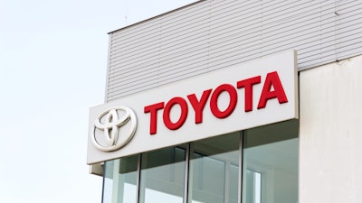A Toyota motor group logo.