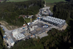 A geothermal site is under construction in Geretsried, Germany, Sept. 19, 2024.