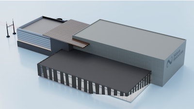 Rendering of MSR-100 Facility.