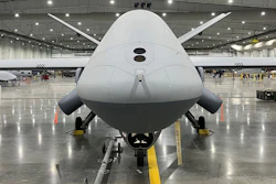 The MQ-9B SeaGuardian from General Atomics Aeronautical Systems.