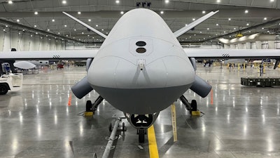 The MQ-9B SeaGuardian from General Atomics Aeronautical Systems.