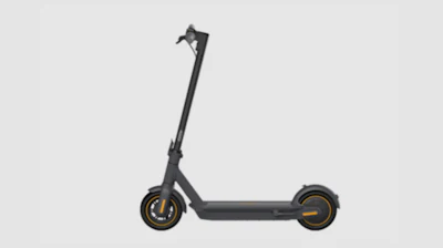 This image provided by the U.S. Consumer Product Safety Commission shows Segway Max G30LP KickScooter that is being recalled along with Segway’s Ninebot Max G30P, due to a fall hazard that has resulted in user injuries ranging from bruises to broken bones.