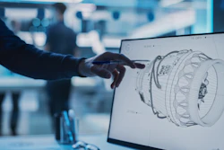 Draft of a Jet Engine for manufacturing.
