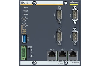 At this year's AUTOMATE, Bachmann is presenting the 3rd generation of its M200 processor modules.