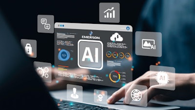 Emerson’s fit-for-purpose AI portfolio.