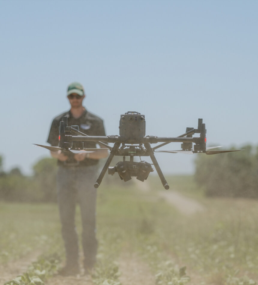 Sentera's cameras are compatible with most major drone platforms and enable farmers to quickly and efficiently capture high-resolution data at scale.