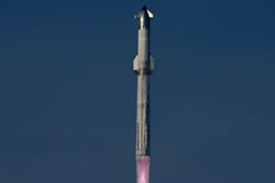 SpaceX's mega rocket Starship makes a test flight from Starbase, Texas, Tuesday, May 27, 2025.