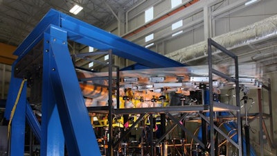 SwRI will continue its decades-long support of aging military aircraft with a new $250 million Indefinite Delivery Indefinite Quantity contract. The contract will continue aircraft life extension programs, such as fatigue testing that this T-38 Talon supersonic trainer underwent in SwRI’s structural testing laboratory.