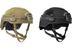 Galvion's Hellbender FE helmet.