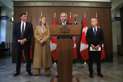 Canada Prime Minister Mark Carney at a press conference on Parliament Hill, Ottawa, June 19, 2025.