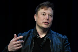 Tesla and SpaceX CEO Elon Musk speaks at the SATELLITE Conference and Exhibition, March 9, 2020, in Washington.