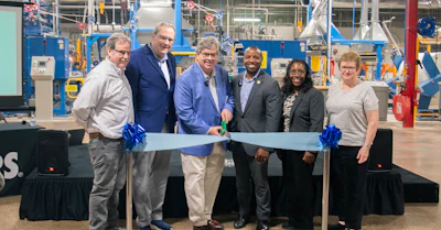 Ribbon Cutting With Group