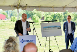 Berner International's facility unveiling ceremony.